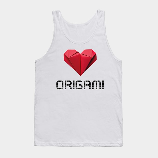 Love Origami Tank Top by TomiTee